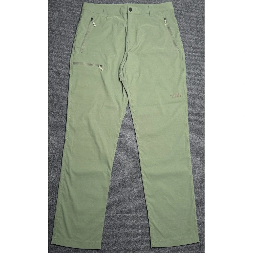 The North Face Men's Retrac Tech Pant III Green Size 34 Regular Hiking Outdoor